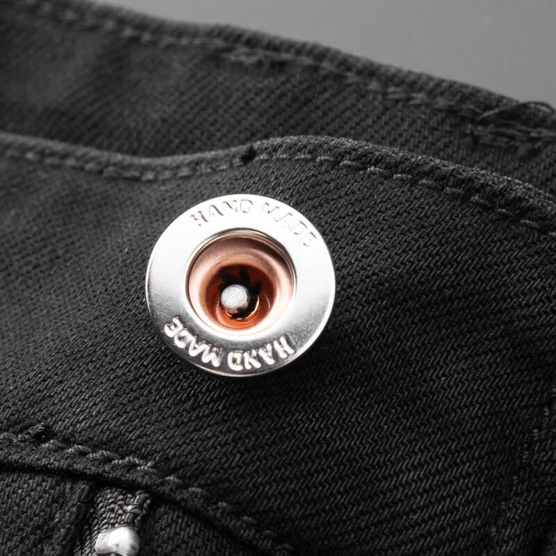 Debinze Men's Plus Size Straight Leg Jeans