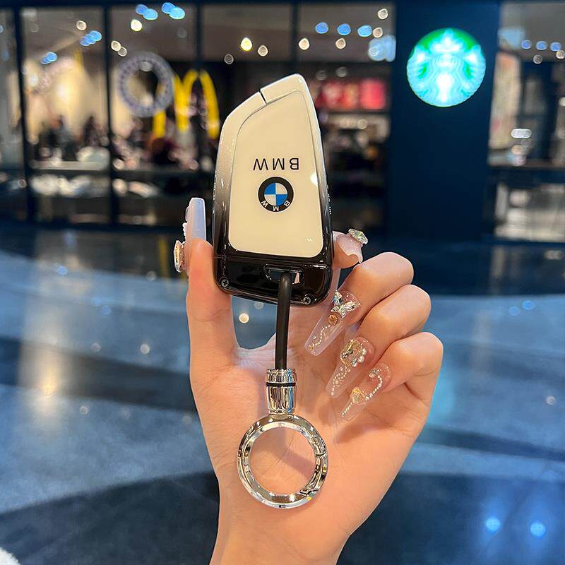 Zinc Alloy Car Key Case Cover for BMW X1 X3 X4 X5 F15 X6 F16 G30 7 Series G11 F48 F39 520 525 f30 118i 218i 320i Car Accessories PS9