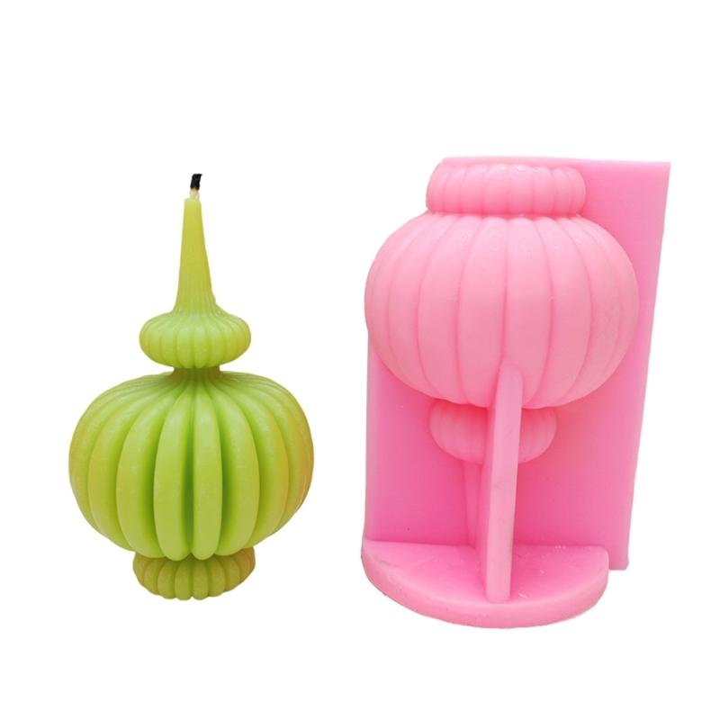 

Silicone Candle Molds, Striped Tower Silicone Candle Molds for Crafting Candle Soap Gypsum Decorations, Desk Ornaments