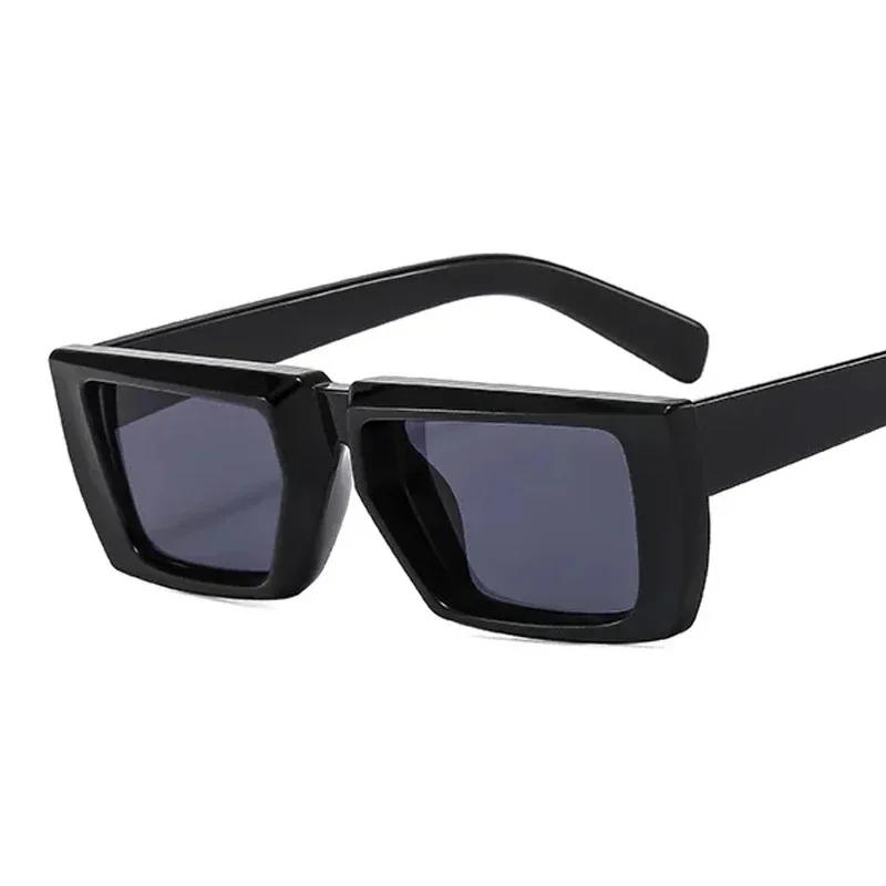 Square Retro Sunglasses Women Men Fashion Vintage Sun Glasses Female Male Frame Personality Mirror Travel Punk