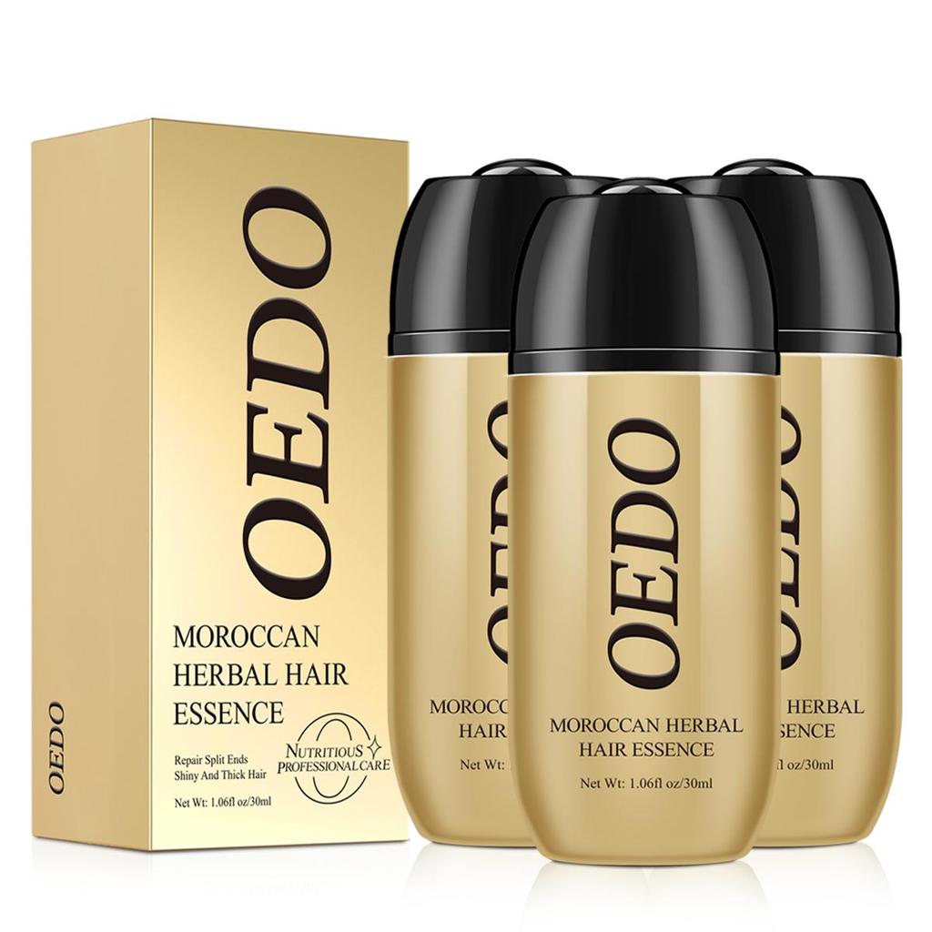 OEDO L'essenza marocchina per capelli alle erbe ripara la permanente e i follicoli piliferi danneggiati dopo la tintura previene la perdita dei capelli nutre i capelli ammorbidisce e lucida