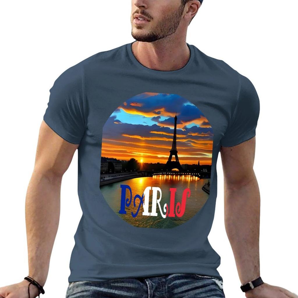 World Journey Paris France TShirt T Shirt Custom Print Unisex T Shirts Cotton T Shirt Unisex Designer Tshirt