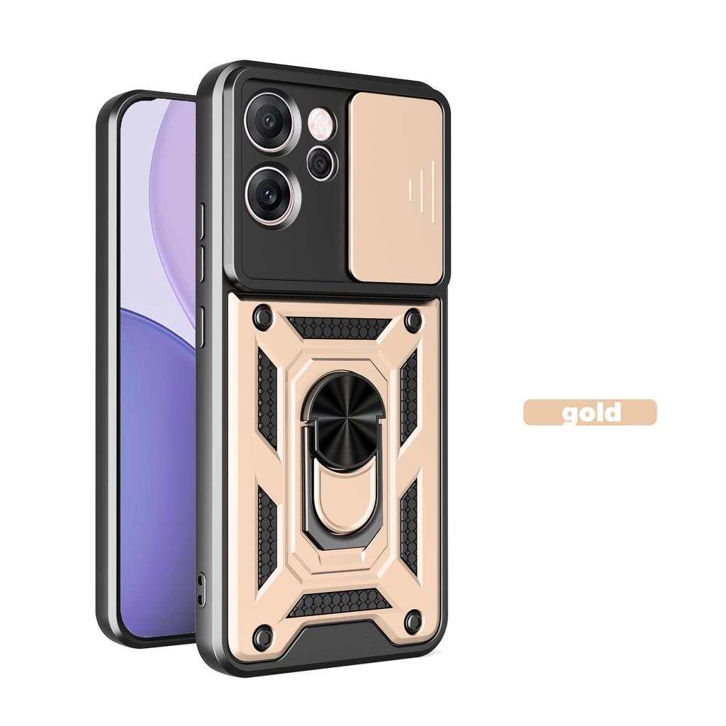 For Vivo Y15s Case Vivo Y15A Cover Vivo Y01 Cover Magnetic Ring Holder Armor Phone Case Slide Camera Protect Back Cover