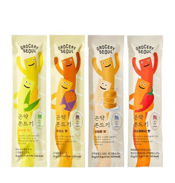 Grocery Seoul Konjac Jelly Snack 35g – Corn & Churros Flavors