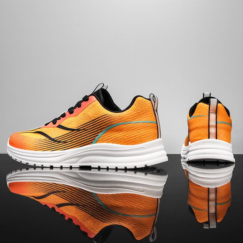 New running shoes for couples summer single Breathable professional racing student sports Ultralight sport