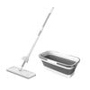 MDNG Hands-Free Flat Mop & Foldable Bucket Set