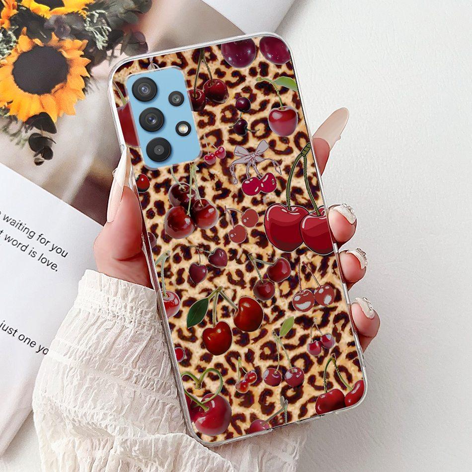 For Samsung Galaxy A32 Cool Dragon Tiger Painted Phone Case For Samsung A32 4G 5G SM-A325F SM-A326B Soft Silicone TPU Cases