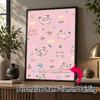 Personalized Jigglypuff Diamond Art Custom Name 5D Diamond Painting Full Drill DIY Craft