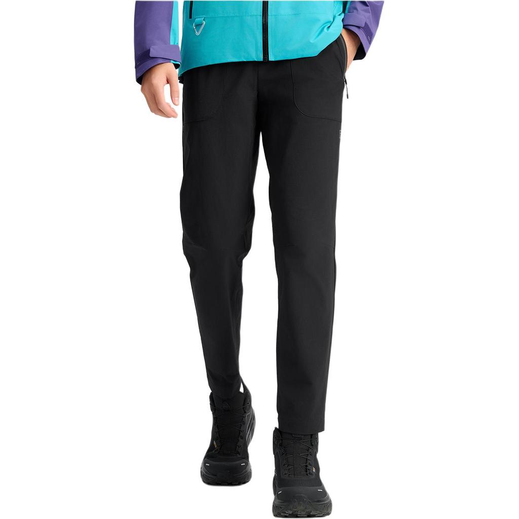 Fila Fashionable Versatile Simple Woven Casual Pants Men Bottoms Deep-Black A11M517806FBK