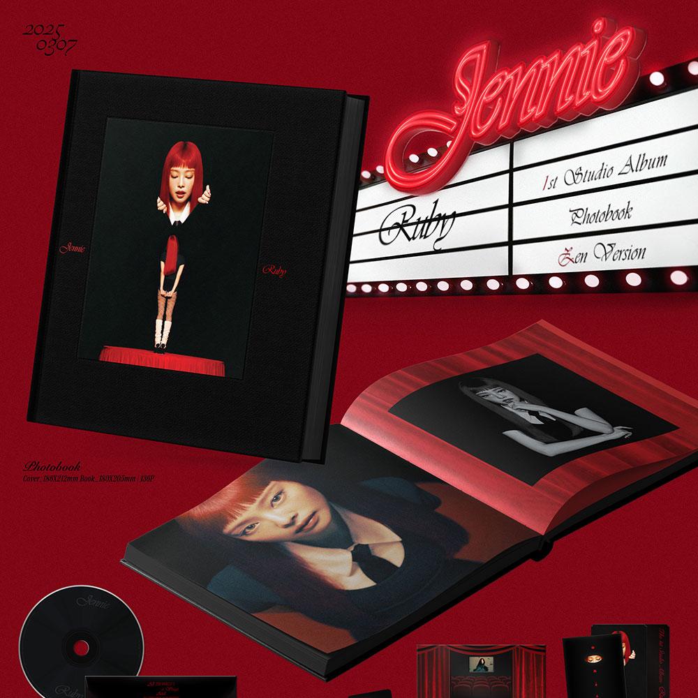 (PHOTOBOOK VER.) JENNIE (BLACKPINK) [Ruby] The 1st Studio Album