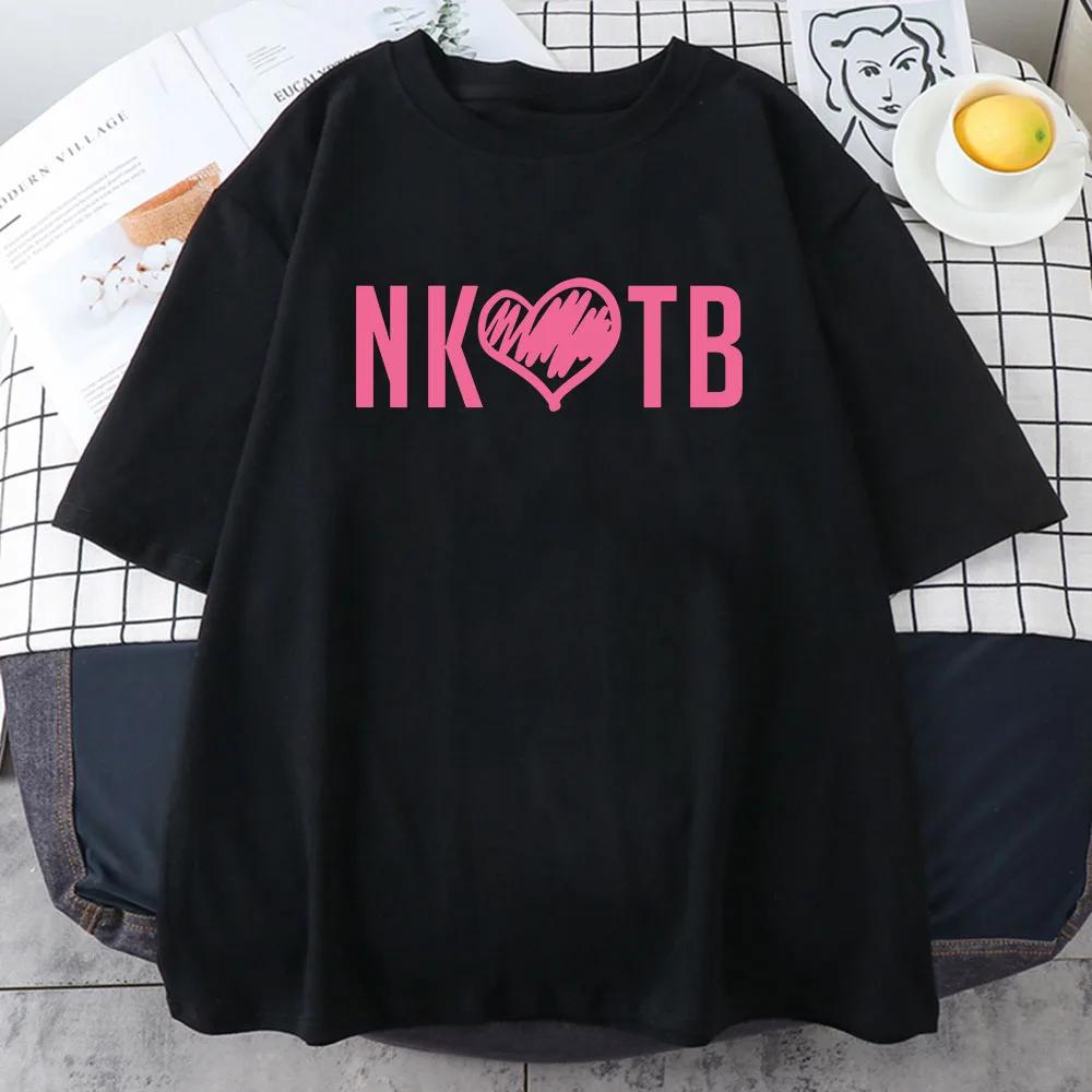 

Pop Music NKOTB Band Tshirts Cotton Women Unisex Summer Teeshirt New Kids on The Block Printing Tshirts Grunge Clothes Cotton Tee 4XL