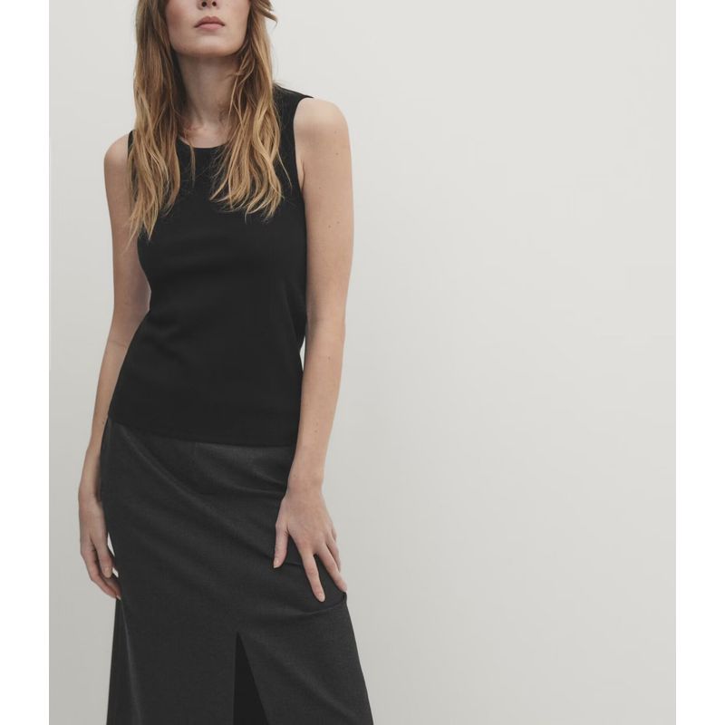 MD Spring New American Style Basic Style Slim Fit Inner Wear Thin and Comfortable Sleeveless Vest Tops T-shirt 6822102