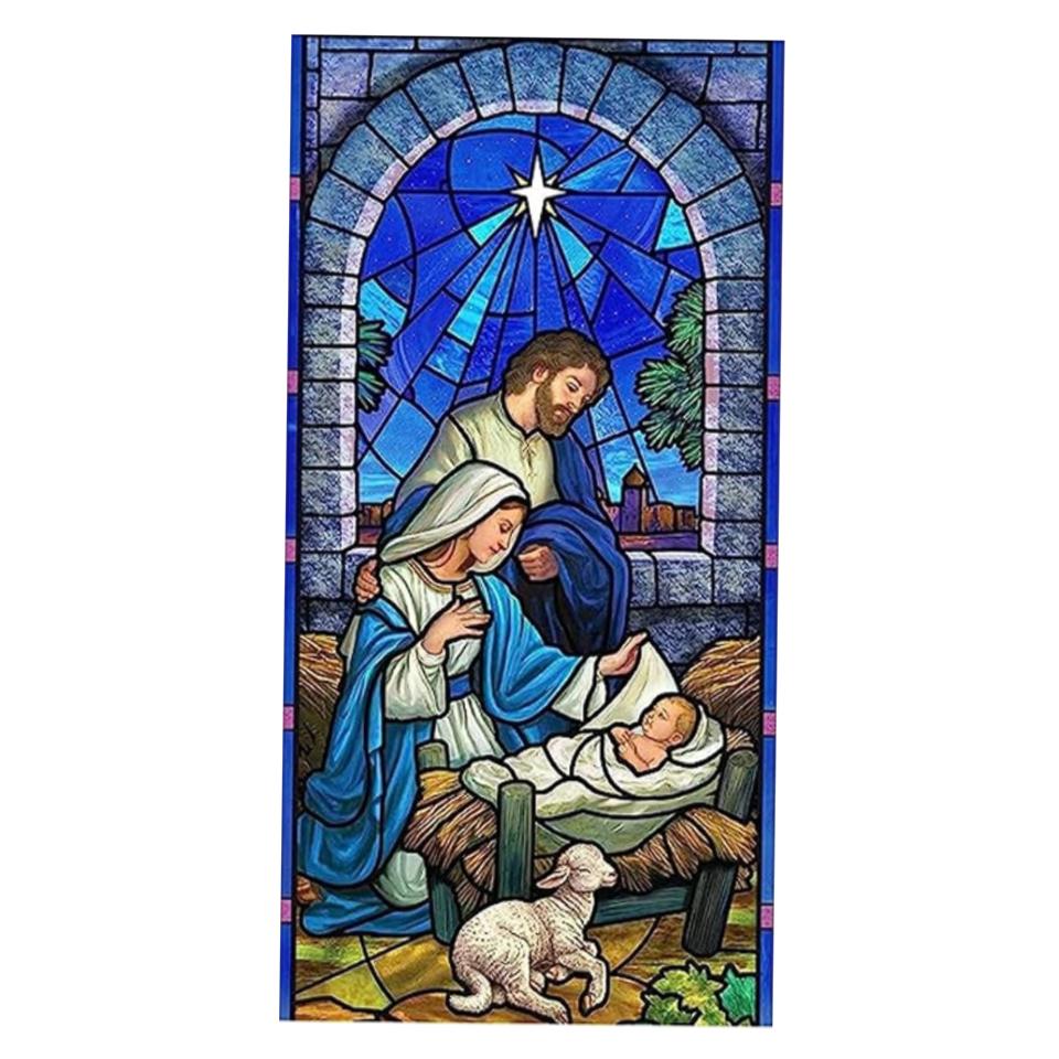 Fai da te Religioso Vergine Maria Diamante Dipinto Speciale Diamanti Croce Arte Ricamo Kit Mosaico Immagine Soggiorno Decorazione Casa Regali