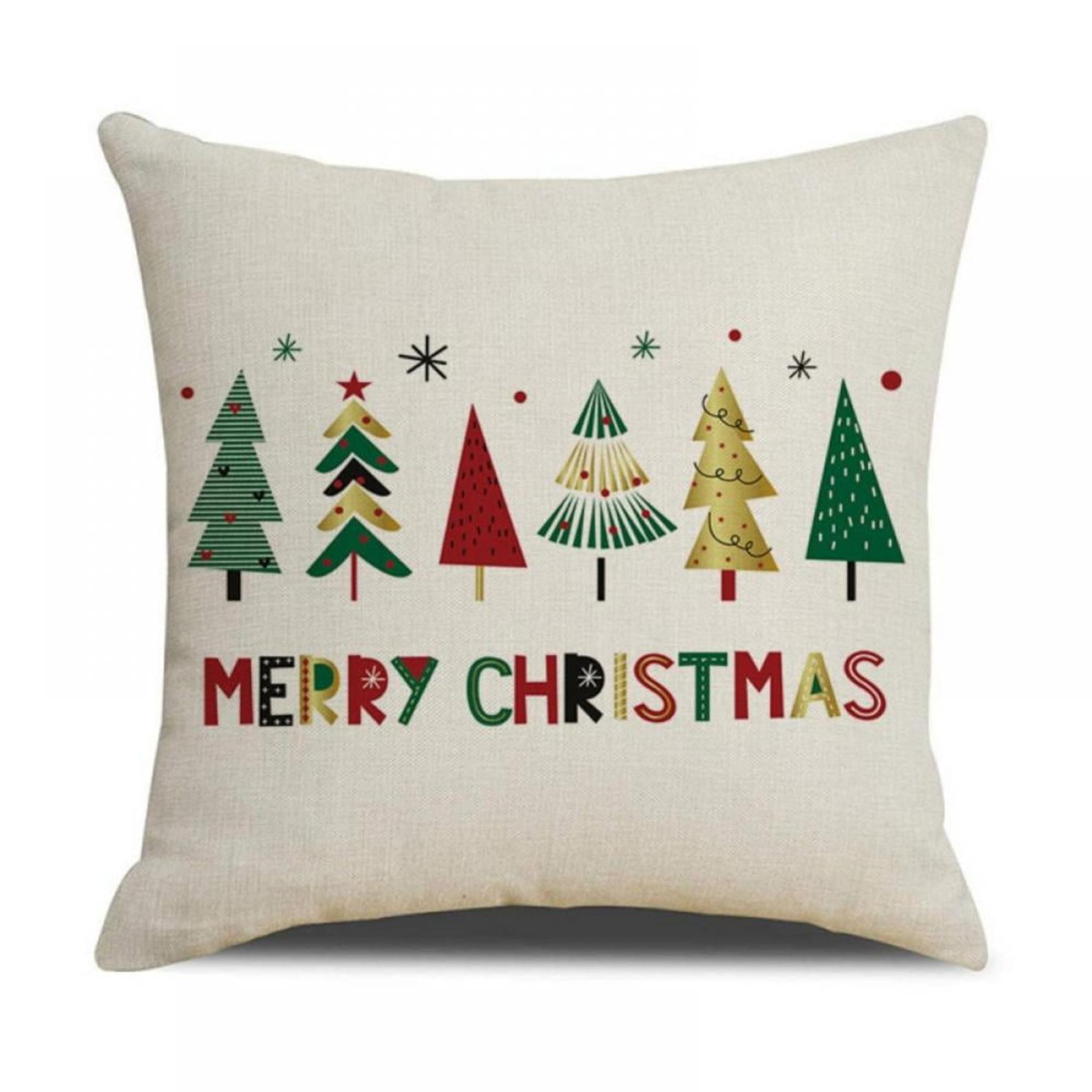 

Cristmas Pillow Covers 18x18 Inch Pillow Case, Cushion Cover, Xmas Decor Christmas Throw Pillow Covers For Home