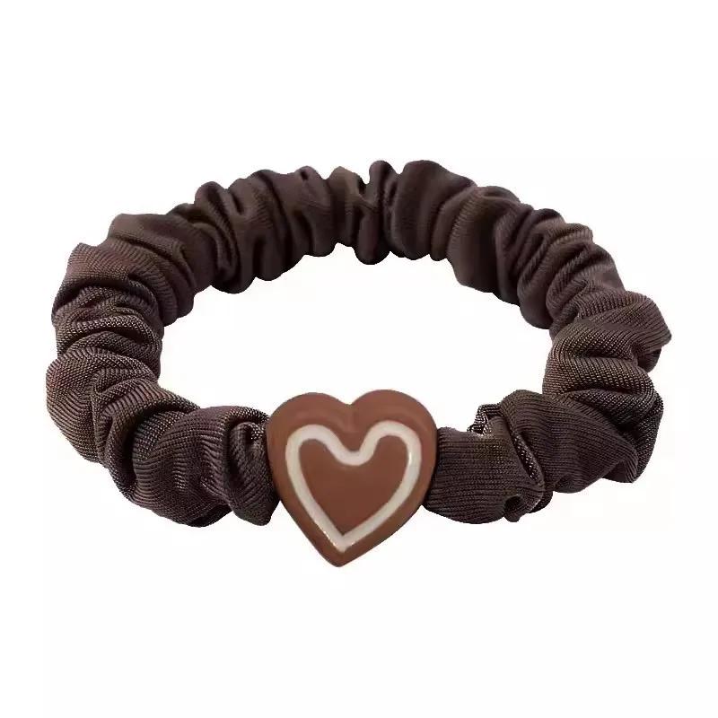 Chouchou élastique haut de gamme pour femmes, simple et élégant, élastique à haute élasticité et durable