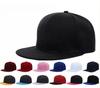 New Cap Plain Snapback Hat High Quality Adult Hip Hop Baseball Cap Men Women Outdoor Leisure Baseball Hat