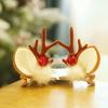 Christmas Reindeer Antler Hair Clips, Festive Deer Horn Headwear for Holiday Parties