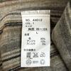 LYLE & SCOTT BLACK LABEL Long Sleeve Wool Angora Cashmere Shirt Men’s L Beige stripe(USED)