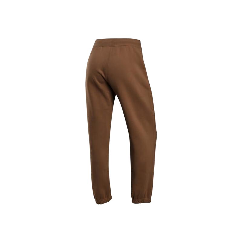 Jordan Flight Fleece Logo Fashion Plush Loose Knit Sports Pants Women Pants Dark-Brown FV7060-223