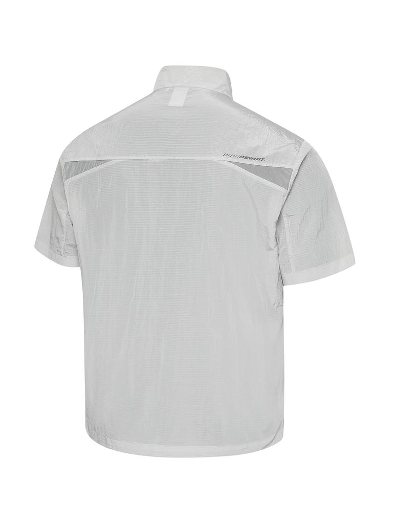 Dynafit Illusion Men'S Short Sleeve Jacket_Light Grey Ymm26140C2