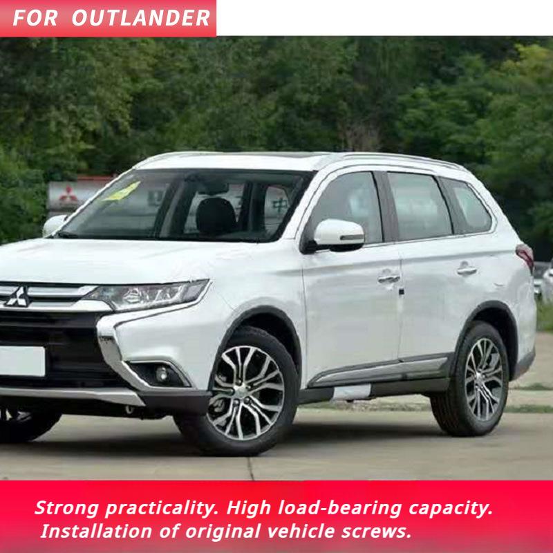 Roof Rack for Mitsubishi Outlander 2013-2024 Rails Bar Luggage Carrier Bars Top Cross Bar Rack Rail Boxes Aluminum Car Baggage