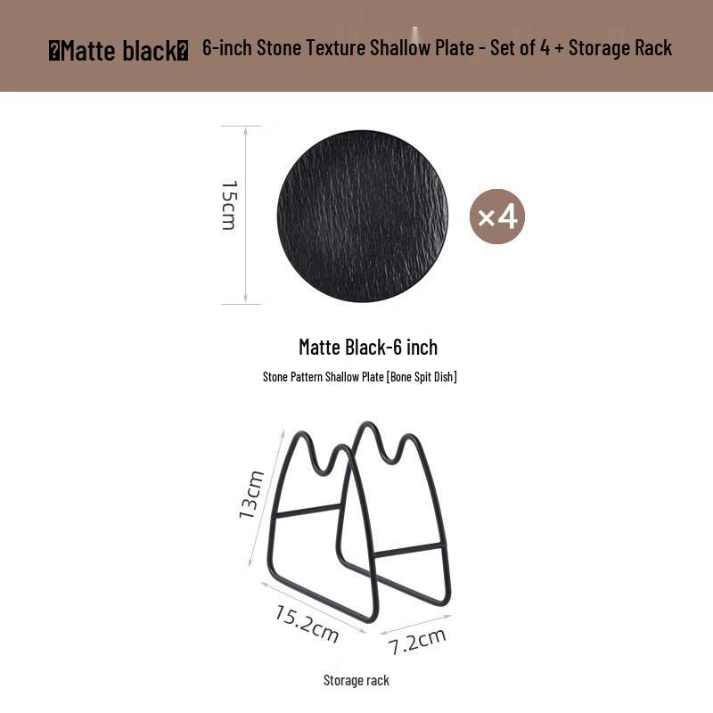 Elegant Ceramic Bone & Snack Dish