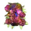 Skull Shape Ornament Crafts Silicone Mold Epoxy Jewelry Mold Resin Casting Pendant Mold Suitable for Diy Crafts