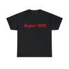 Super Dad T Shirt Vintage Washed Homme Soft Stylish Casual Comfortable Graphic Breathable Designer Clothes Versatile Streetwear