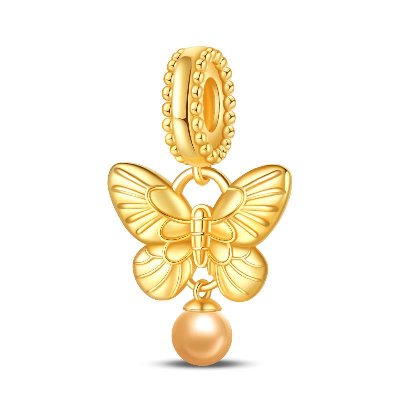 Copper Gemstone Universe Starry Sky Flower Gold Bead Pendant Suitable For Panoriginal Bracelet Diy Jewelry