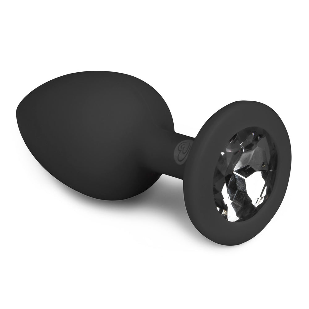 Plug Bijou Diamant Noir 6 X 2.7cm - EasyToys Anal Collection - Bijou Anal