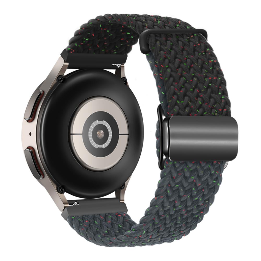 22mm Universal Smartwatch Strap Magnetic Buckle Replacement Woven Wrist Band