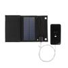 12W Foldable Solar Panel Charger with USB for Outdoor Camping