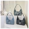 Fashion Korean Style Handbag 2024 Spring New Versatile Instagram One Shoulder Underarm Bag Dumpling Bag for Women