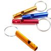 Size with Keyring Camping Hiking Survival Whistle EDC Tools Emergency Whistles Training Accessories