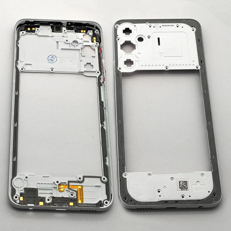 A05S Gehäuse Mittelrahmen Für Samsung Galaxy A05s A057F Akkuabdeckung Hinten Rückseite Gehäuse Ersatzhülle Mit Kameralinse