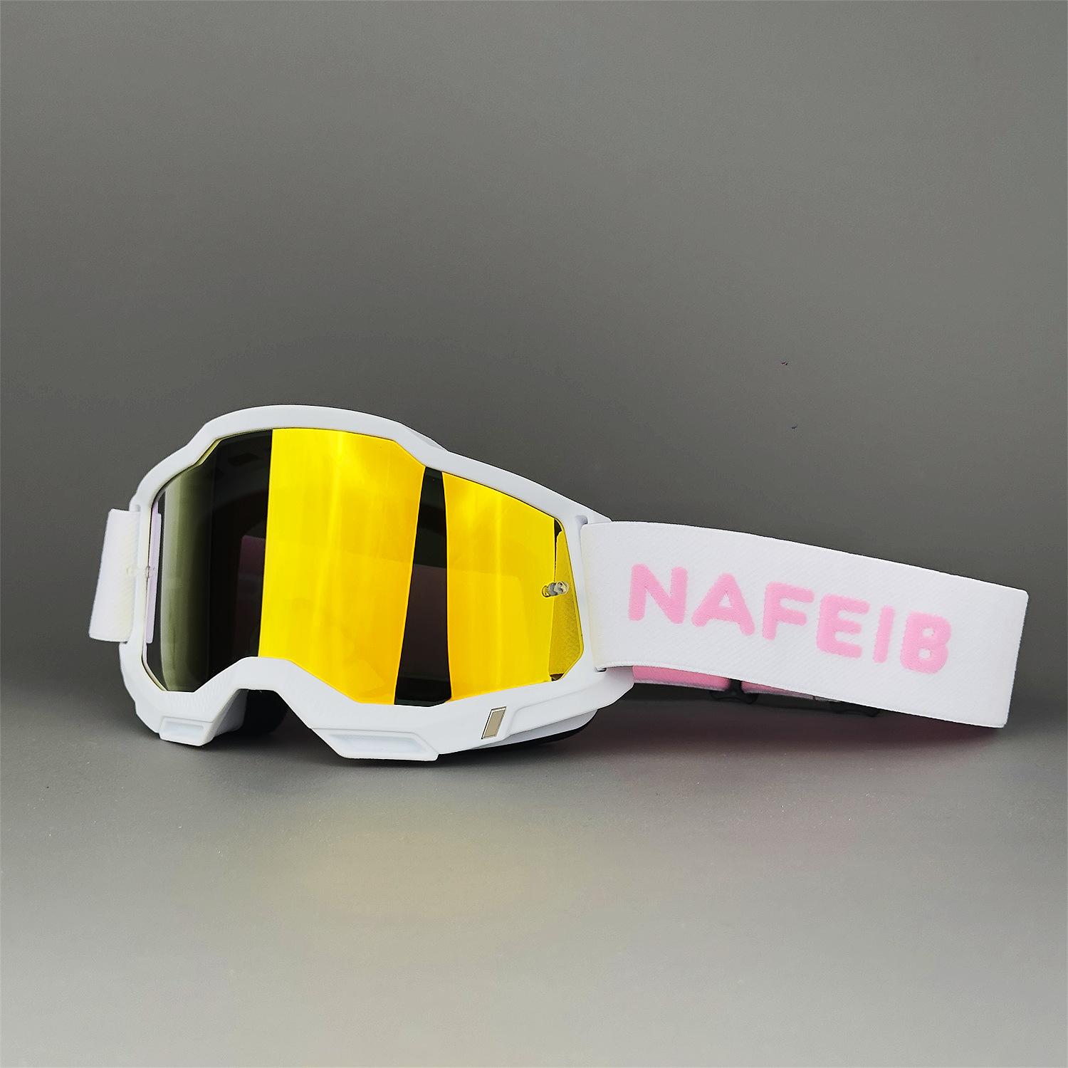 N254 New Windproof Motorcycle Goggles Cycling Sports Glasses Men s and Women s Outdoor Sports Helmets Off-road Goggles