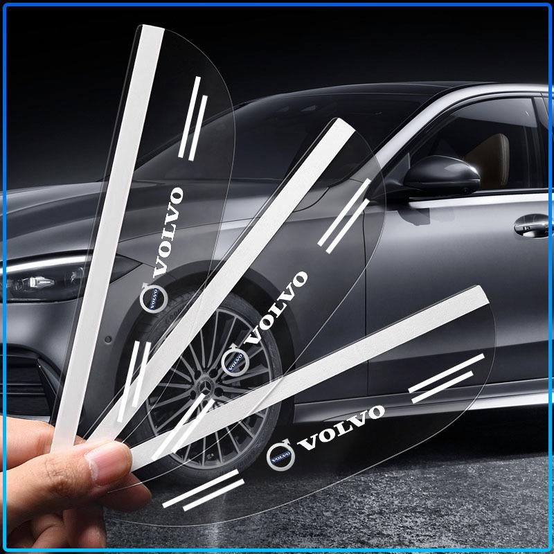 2PCS Car Transparent Car Rearview Mirror Rain Eyebrow Visor Cover For Volvo XC60 XC90 S60 S80 S40 V40 V60 V70 V50 XC70