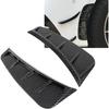 Car Fender Air Vent Trim Cover, Side Air Vent Trim, Pair Front Bumper Side Air Vent Trim Exterior Carbon Fiber Style Universal Decoration