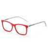 6 in 1 Multi-Color Clip Glasses Anti-Blue Light Fashion Matched With Prescription Glasses Frame Square TR Spring Hinge Glasses