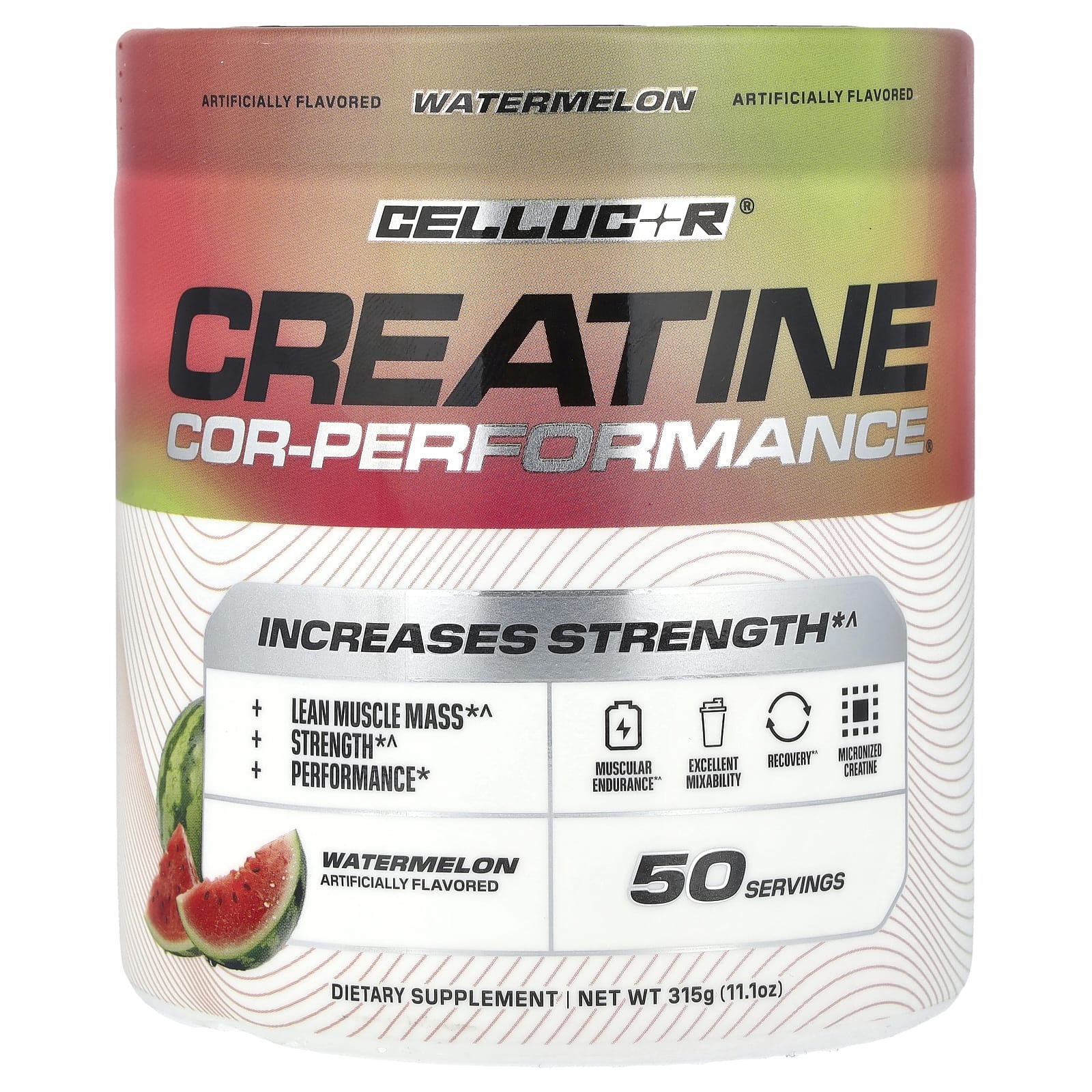 

C4 / Cellucor, Creatine OR-Performance®, Watermelon, 11.1 oz (315 g)