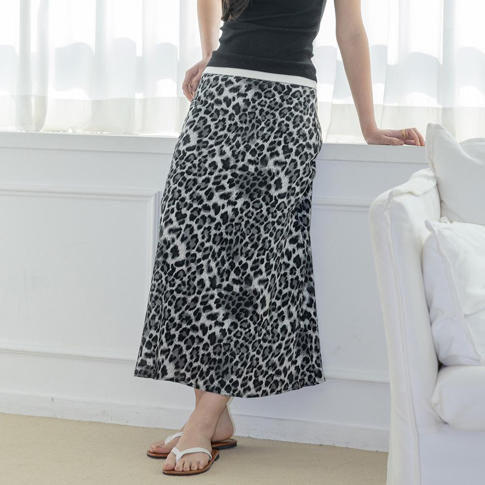 Laengsseon Ls_Chic Leopard Skirt_2Color