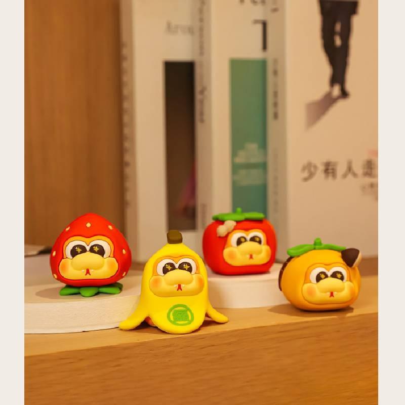 Fruits Snake Snakepo Zodiac Ornament Cutes Creatives Tabletop Toys Supplies