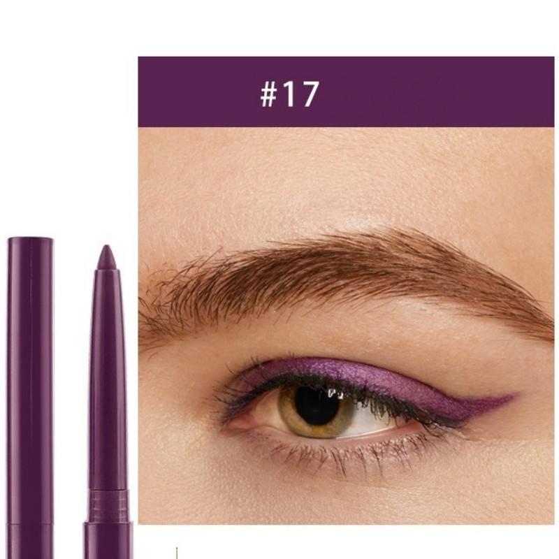 20 Color Option Matte Eyeliner Gel Pencil Easy To Wear Colorful White Yellow Blue Eye Liner Pen Cream Makeup Cosmetics