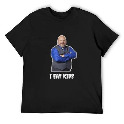 I Eat Kids Meme T-Shirt Tops Designer Shirts Funny T-shirt Oversized T Shirt Clothing for Men