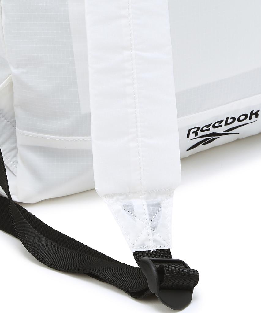 Reebok Mesh Pocket String Backpack - White