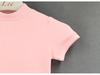 Dongdaemun Sexy Semi-Sheer Tight-Fit Short-Sleeve T-Shirt