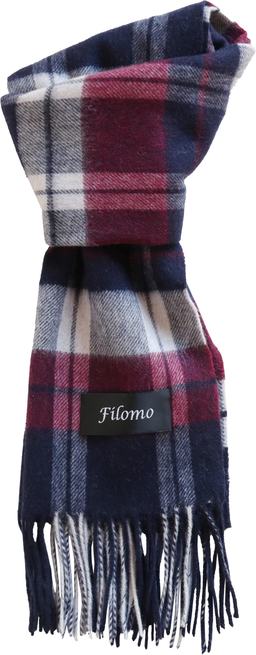 

Шарф Filomo из смесовой кашемировой пряжи для мужчин и женщин Текстура x 22 x 30 Темно-синий [Мягкие вариации] (185 см, Проверить)
