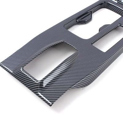 For Honda E:NS1 ENS1  Carbon Fiber ABS Car Central Control Gear Box Cover Trim Car Styling-M53K