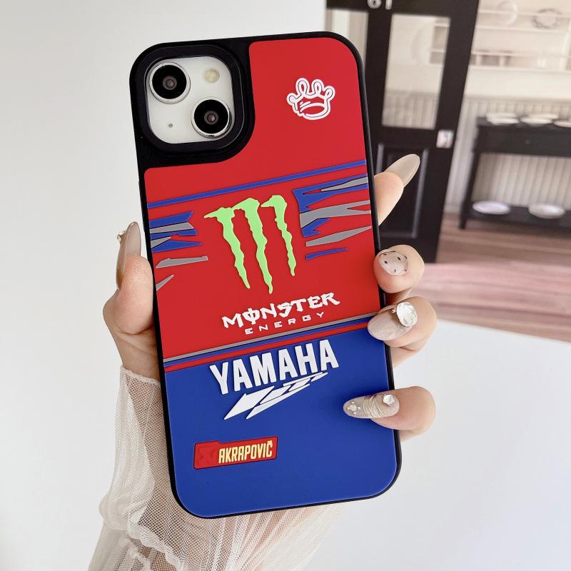 Trendy 3D Silicone Anti-slip Phone Case for iPhone 14/13/12 Pro Max - Cute & Drop-proof 17 Pro