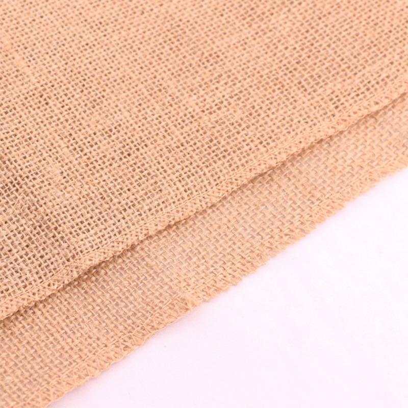 Hot! 30X275CM Vintage Lace Jute Table Runner Burlap Party Supplies Wedding Festival Decoration Chair